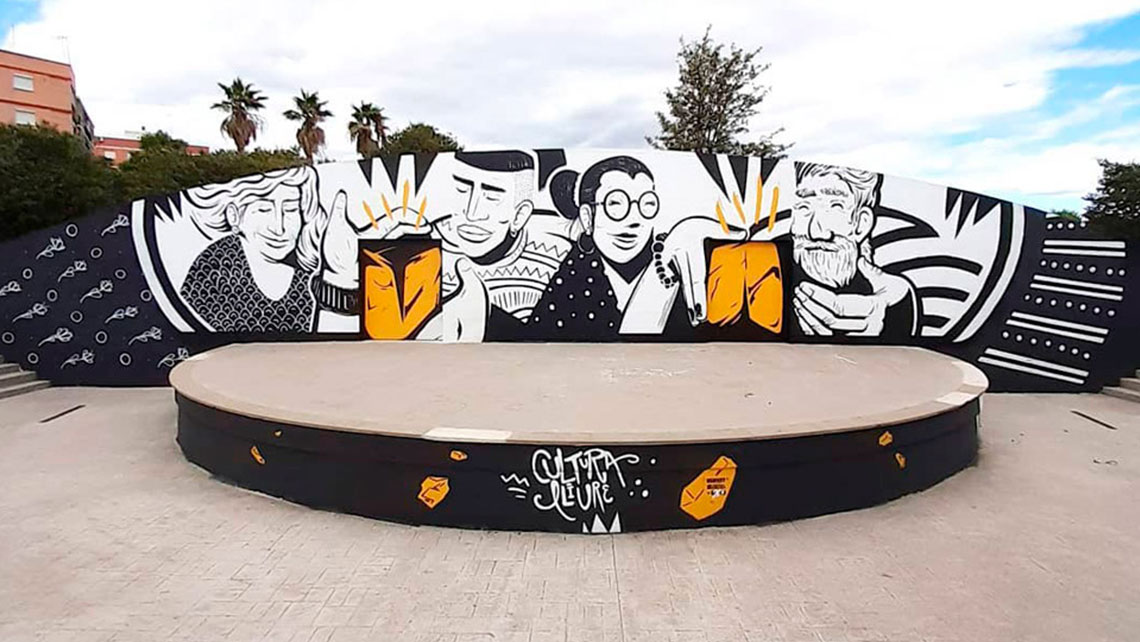 Street art nsn997 Valencia